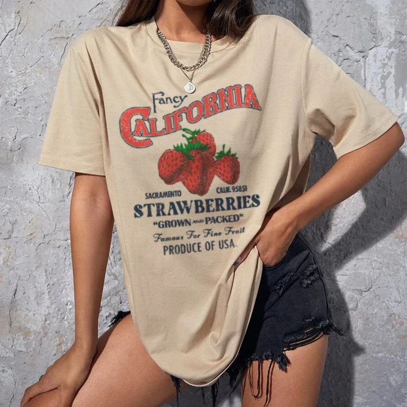 California Strawberries T-Shirt - Image 2