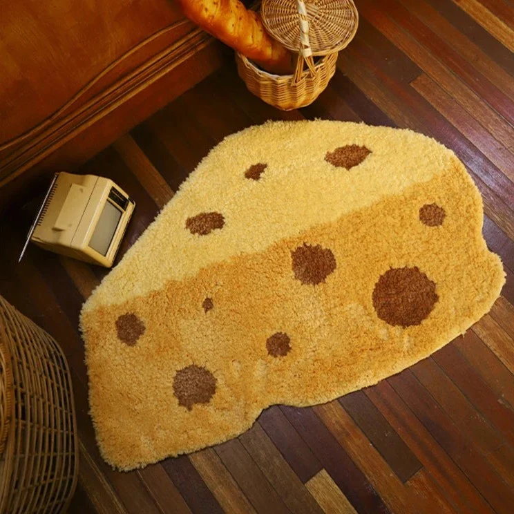 Cartoon Cheese Rug - Image 2