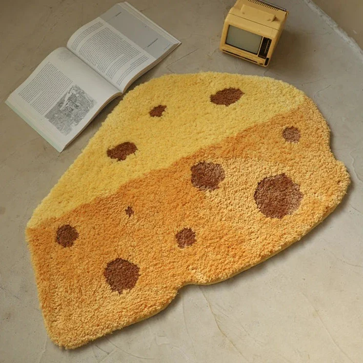 Cartoon Cheese Rug - Image 3