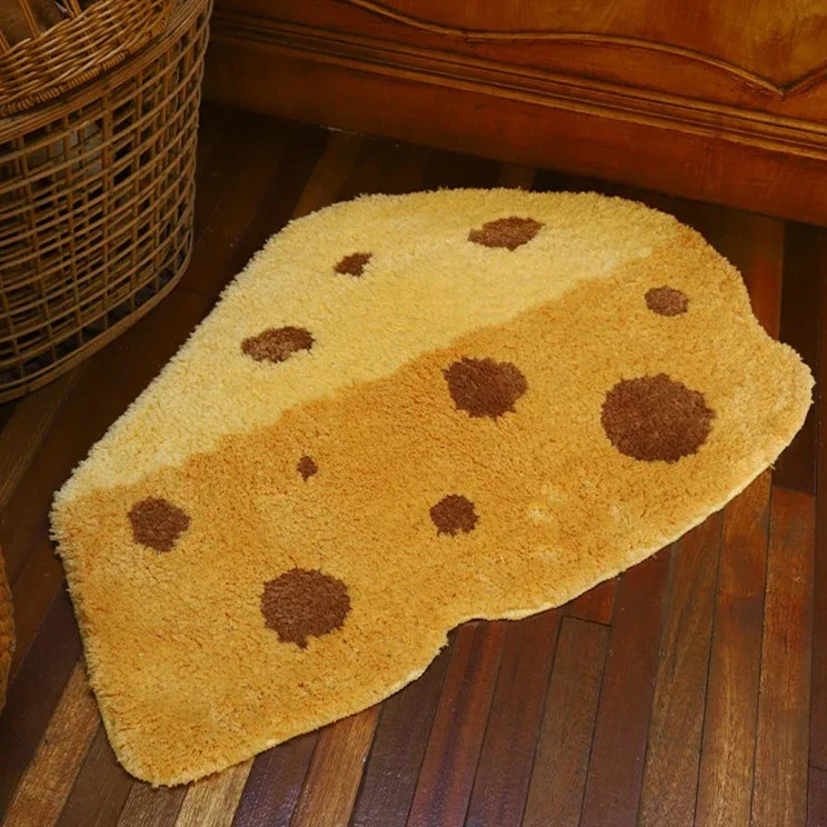 Cartoon Cheese Rug - Image 4