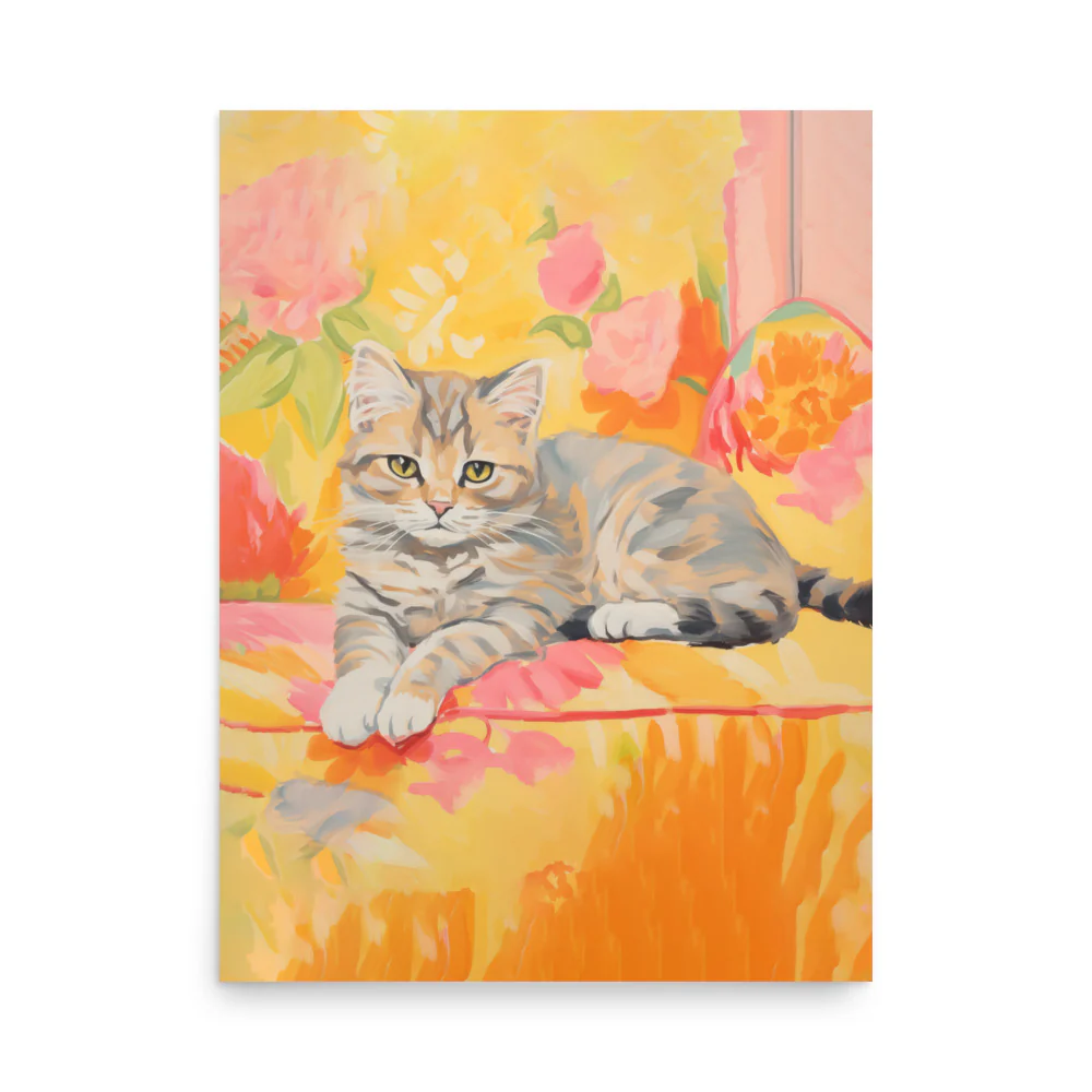 Cat on a sofa - Image 6