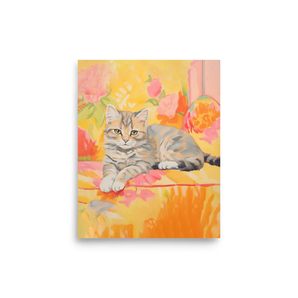 Cat on a sofa - Image 9