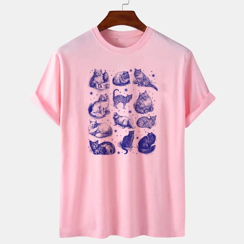 Cats under stars T-Shirts - Image 4