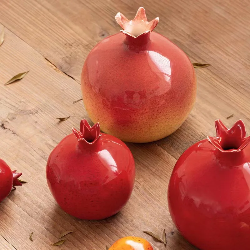 Ceramic Pomegranate Vase - Image 2
