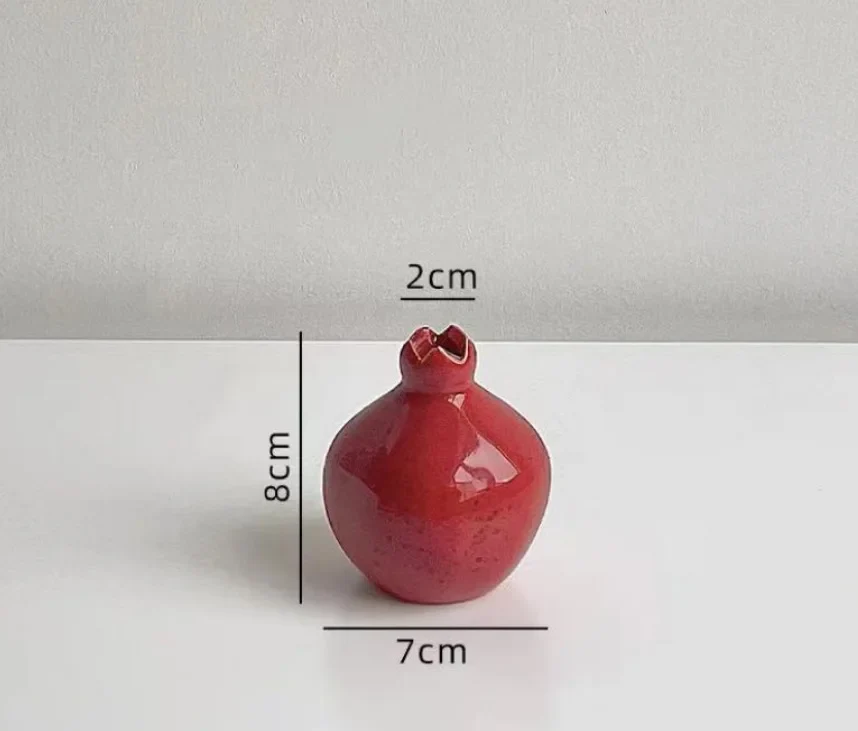 Ceramic Pomegranate Vase - Image 5