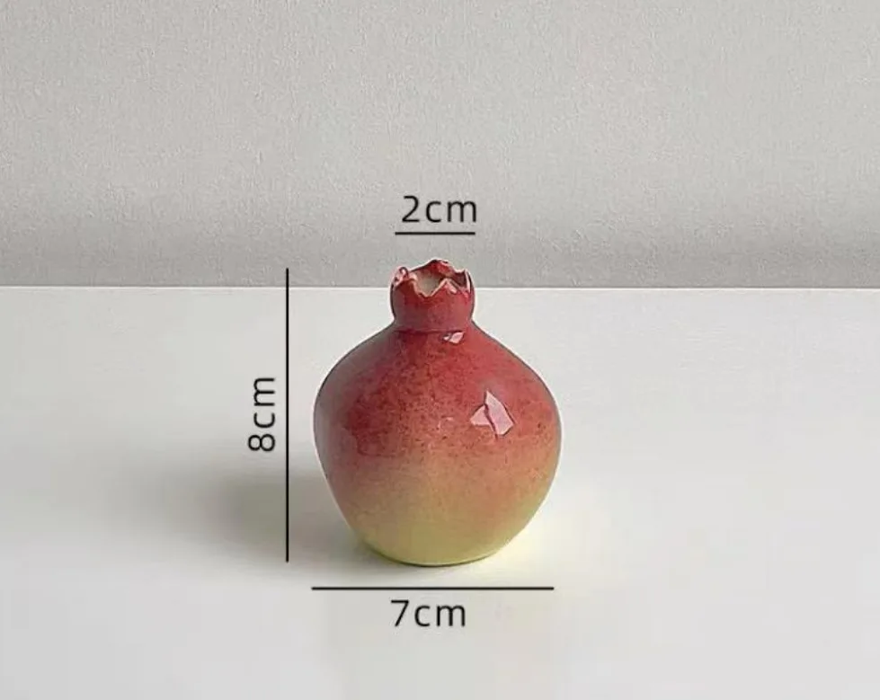 Ceramic Pomegranate Vase - Image 6