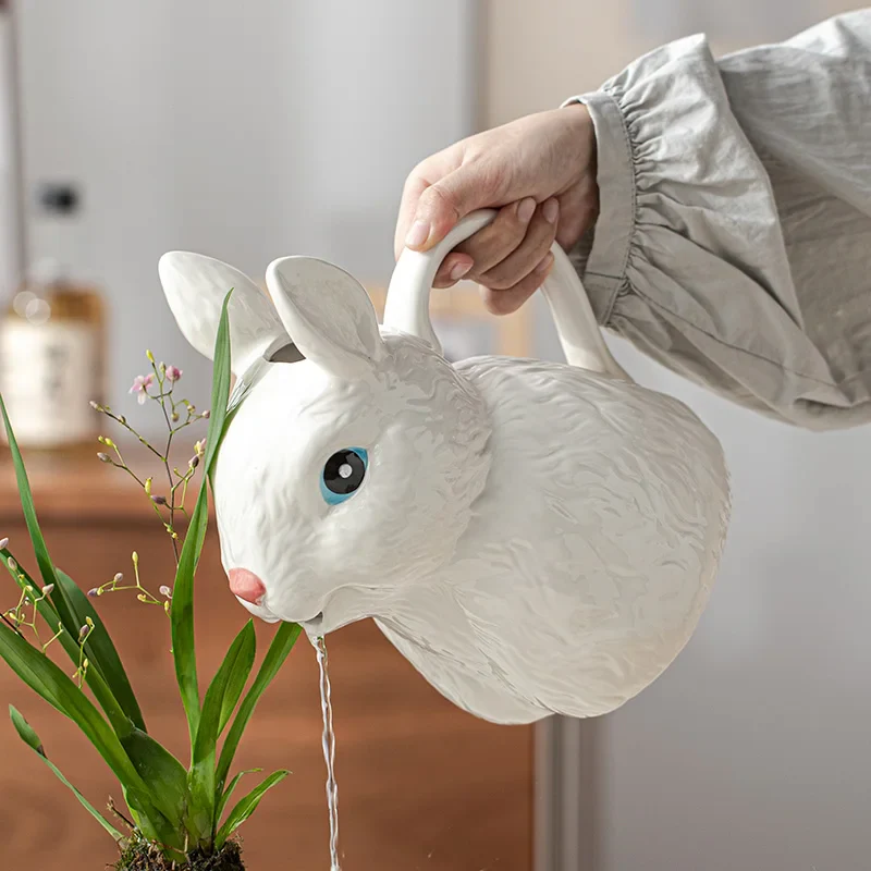 Cute Bunny Ceramic Vase - Image 2