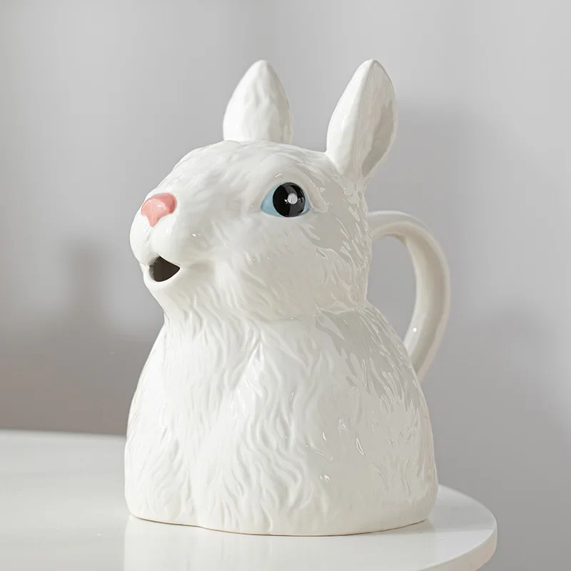 Cute Bunny Ceramic Vase - Image 6