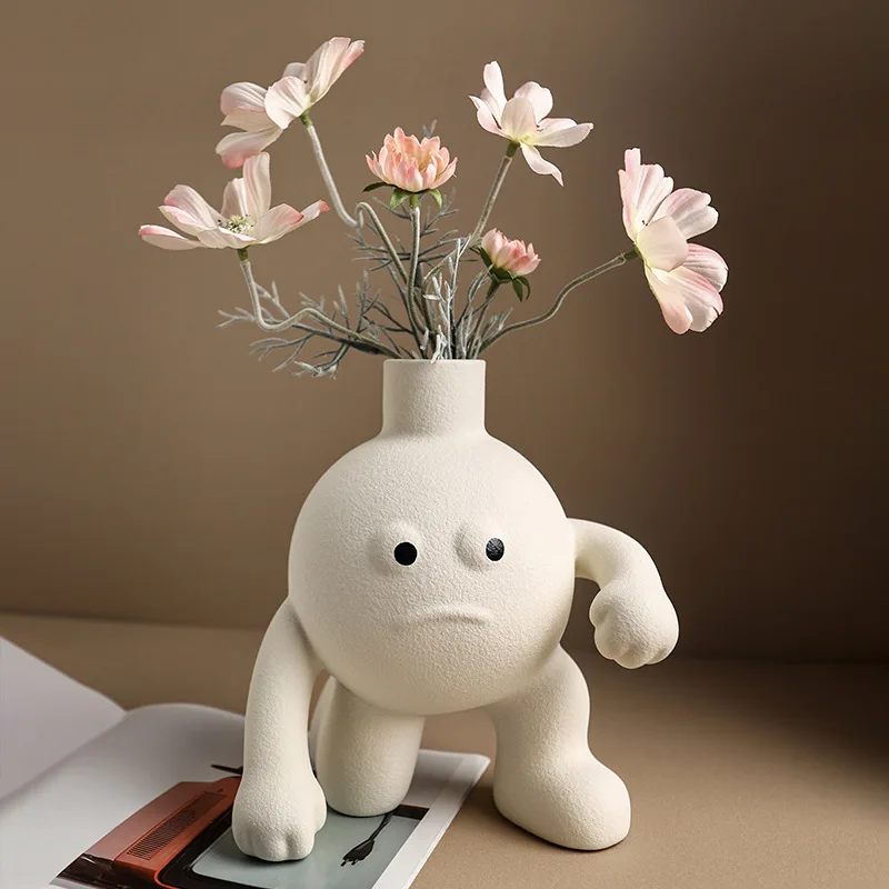 Character Ceramic Vase