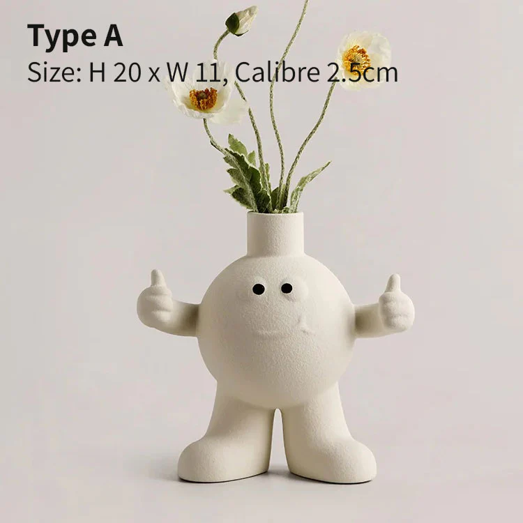 Character Ceramic Vase - Image 10