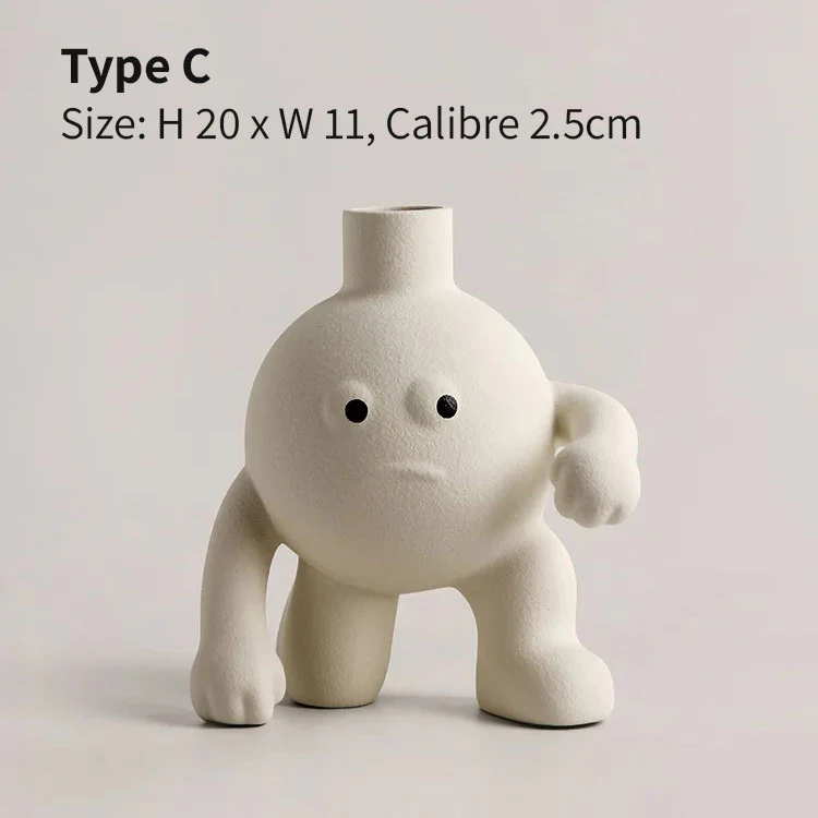 Character Ceramic Vase - Image 12