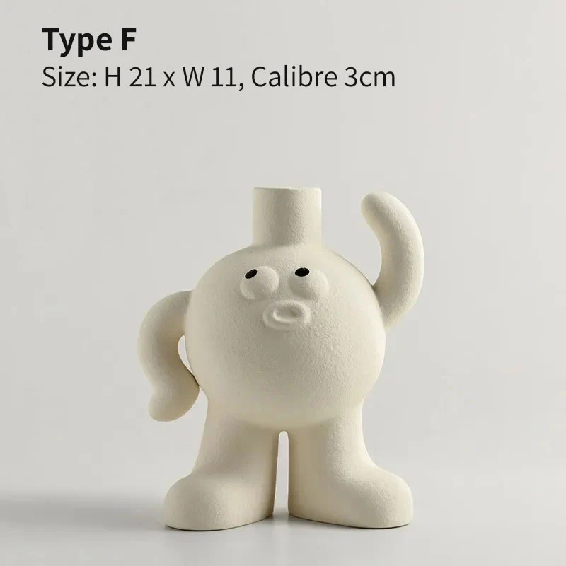 Character Ceramic Vase - Image 15