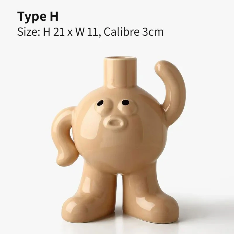 Character Ceramic Vase - Image 17