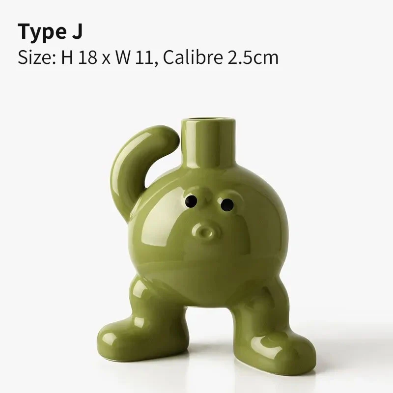 Character Ceramic Vase - Image 19