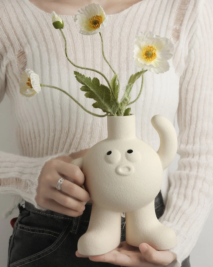 Character Ceramic Vase - Image 5