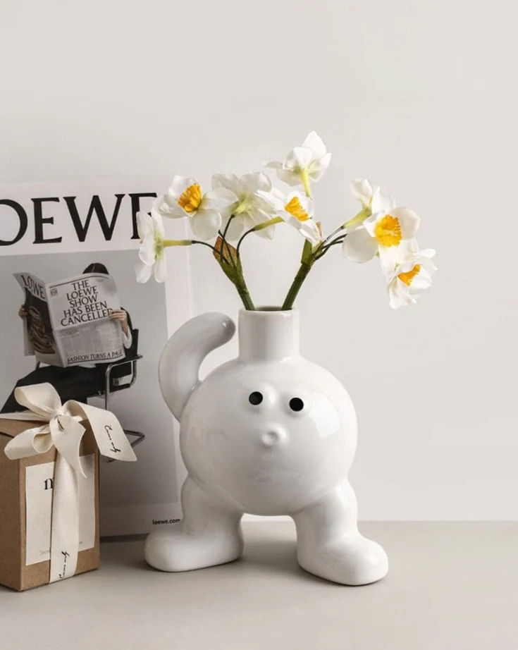 Character Ceramic Vase - Image 6