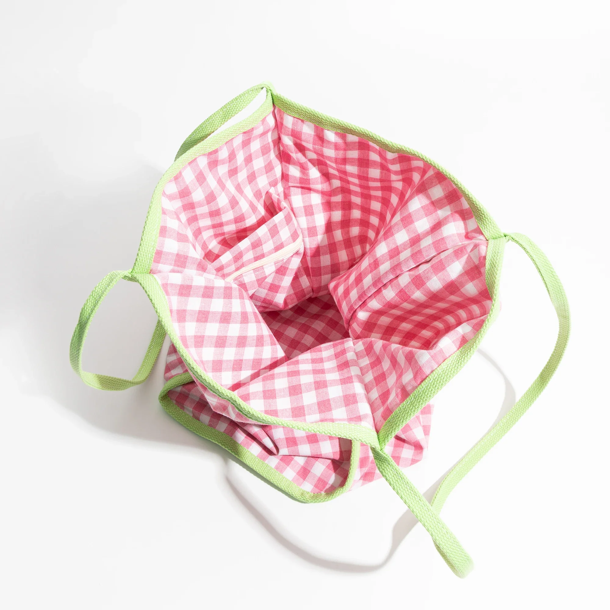 Checker Two-toned Shoulder Bag - Image 7