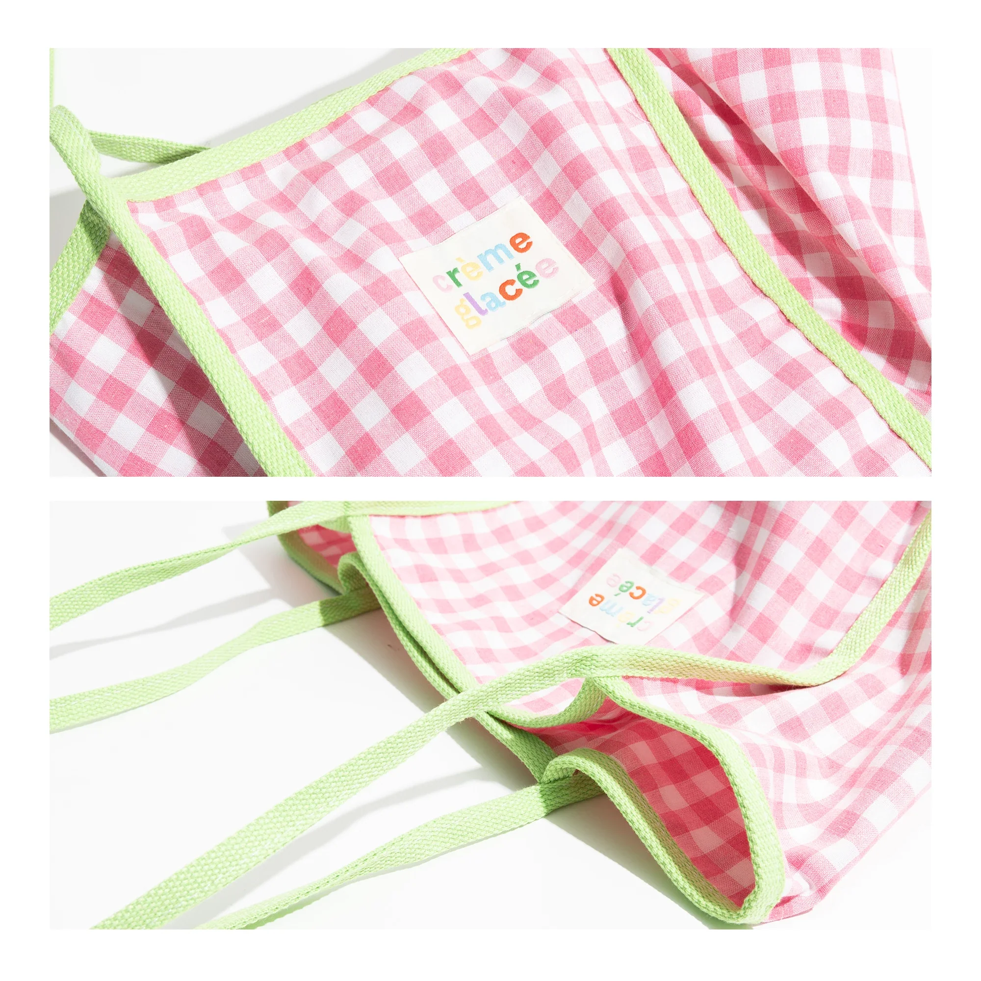 Checker Two-toned Shoulder Bag - Image 8