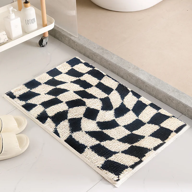 Checkerboard Bathroom Mat - Image 5