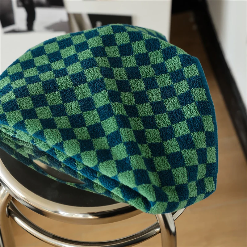 Checkerboard Cotton Towel - Image 12
