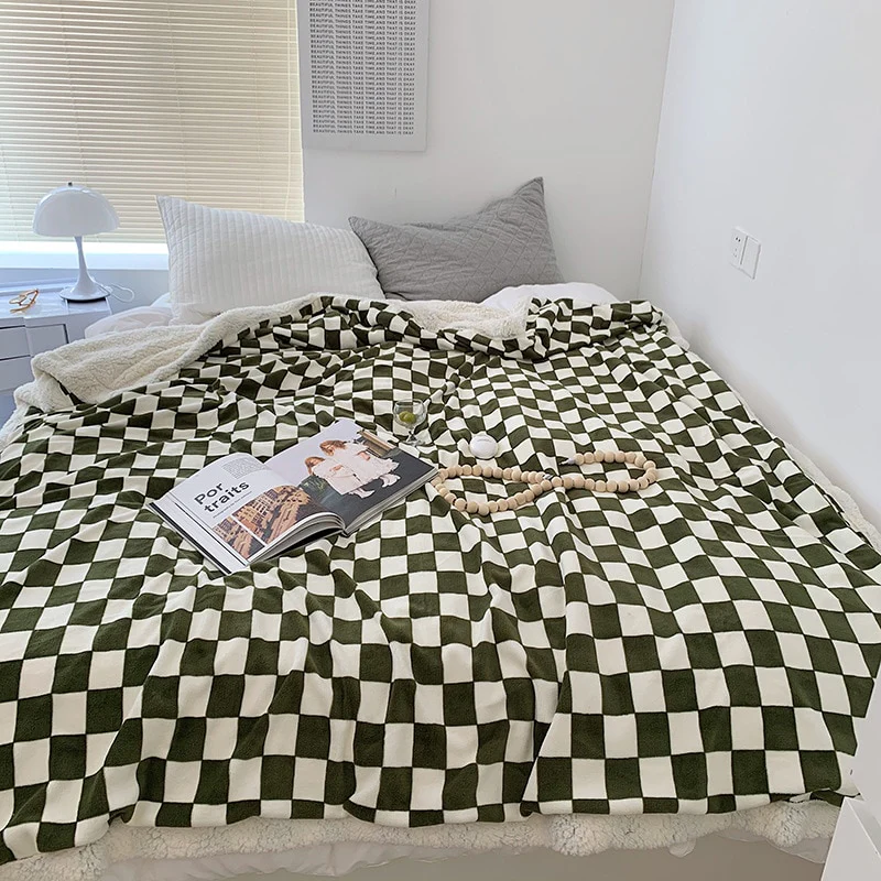 Checkerboard Throw Blanket - Image 6