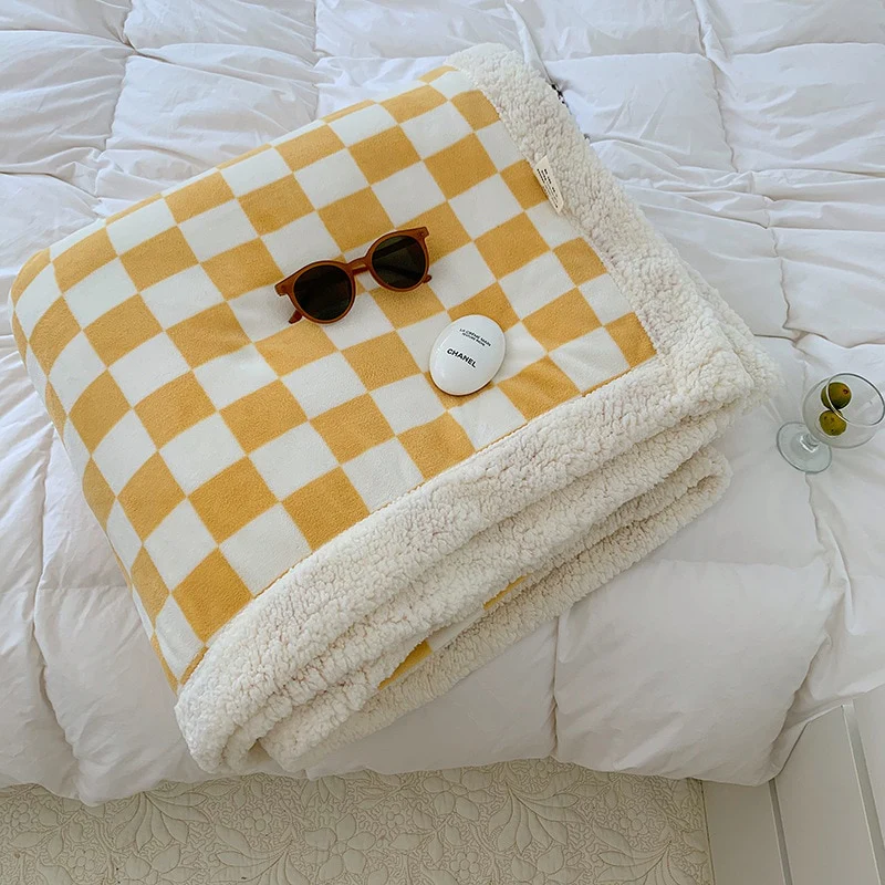 Checkerboard Throw Blanket - Image 9