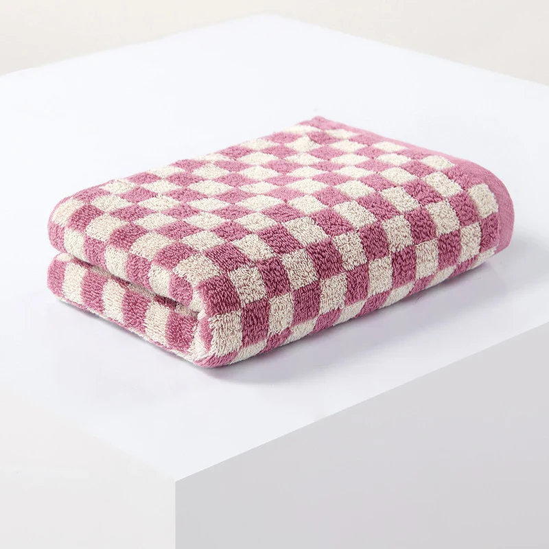 Checkered Cotton Hand Towels - Image 10
