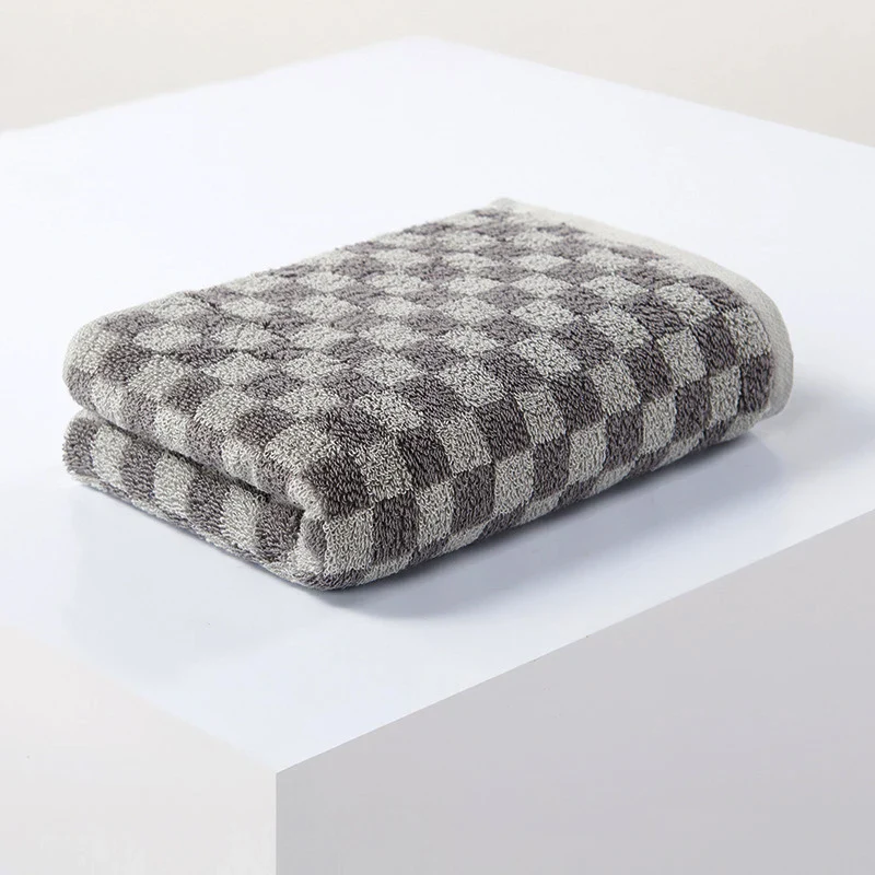 Checkered Cotton Hand Towels - Image 14