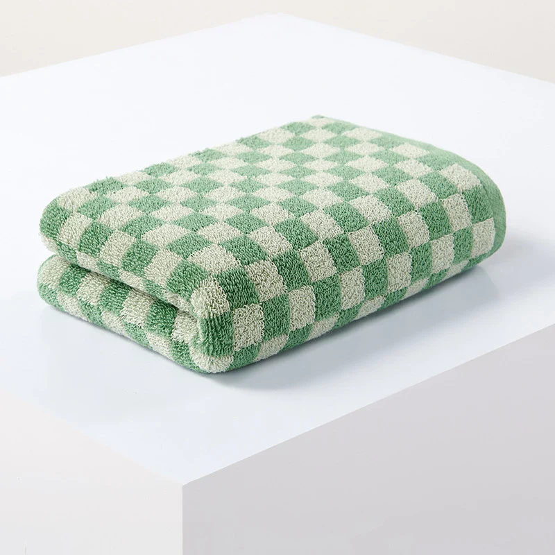 Checkered Cotton Hand Towels - Image 8