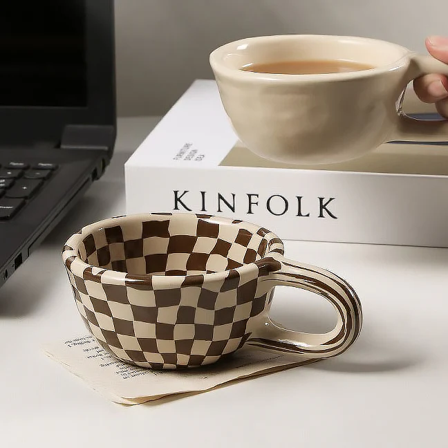 Checkered Short Mug - Image 2
