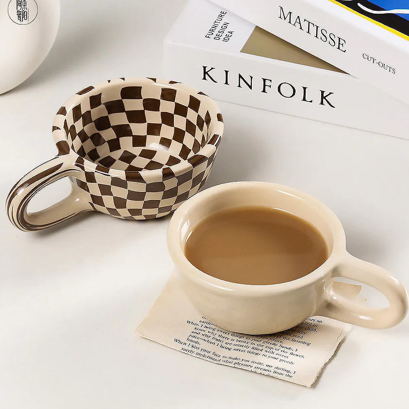 Checkered Short Mug - Image 5