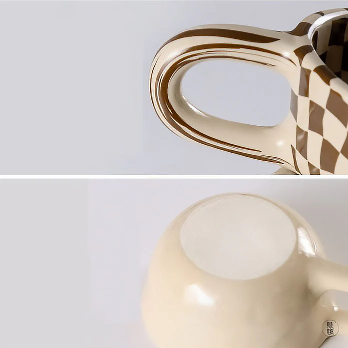 Checkered Short Mug - Image 6