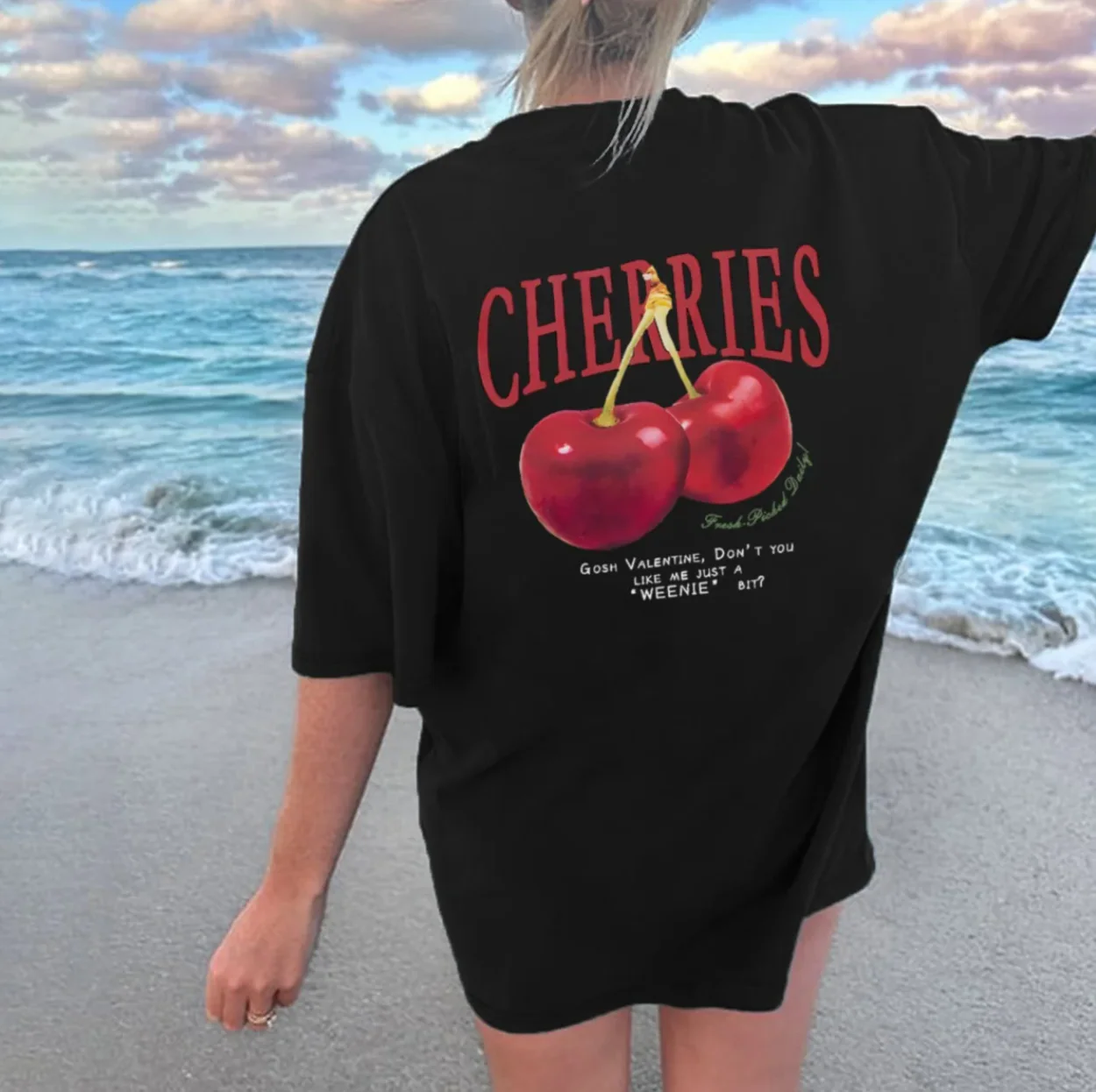 Cherries T-Shirt - Image 4