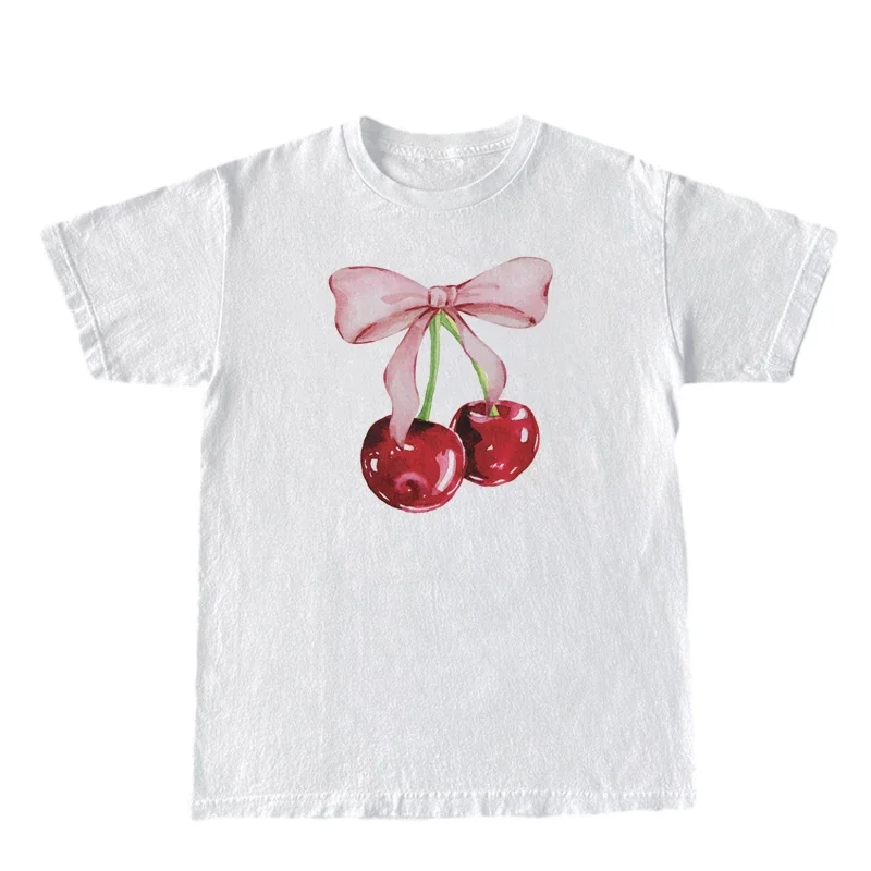 Cherry Ribbon T-shirt - Image 2