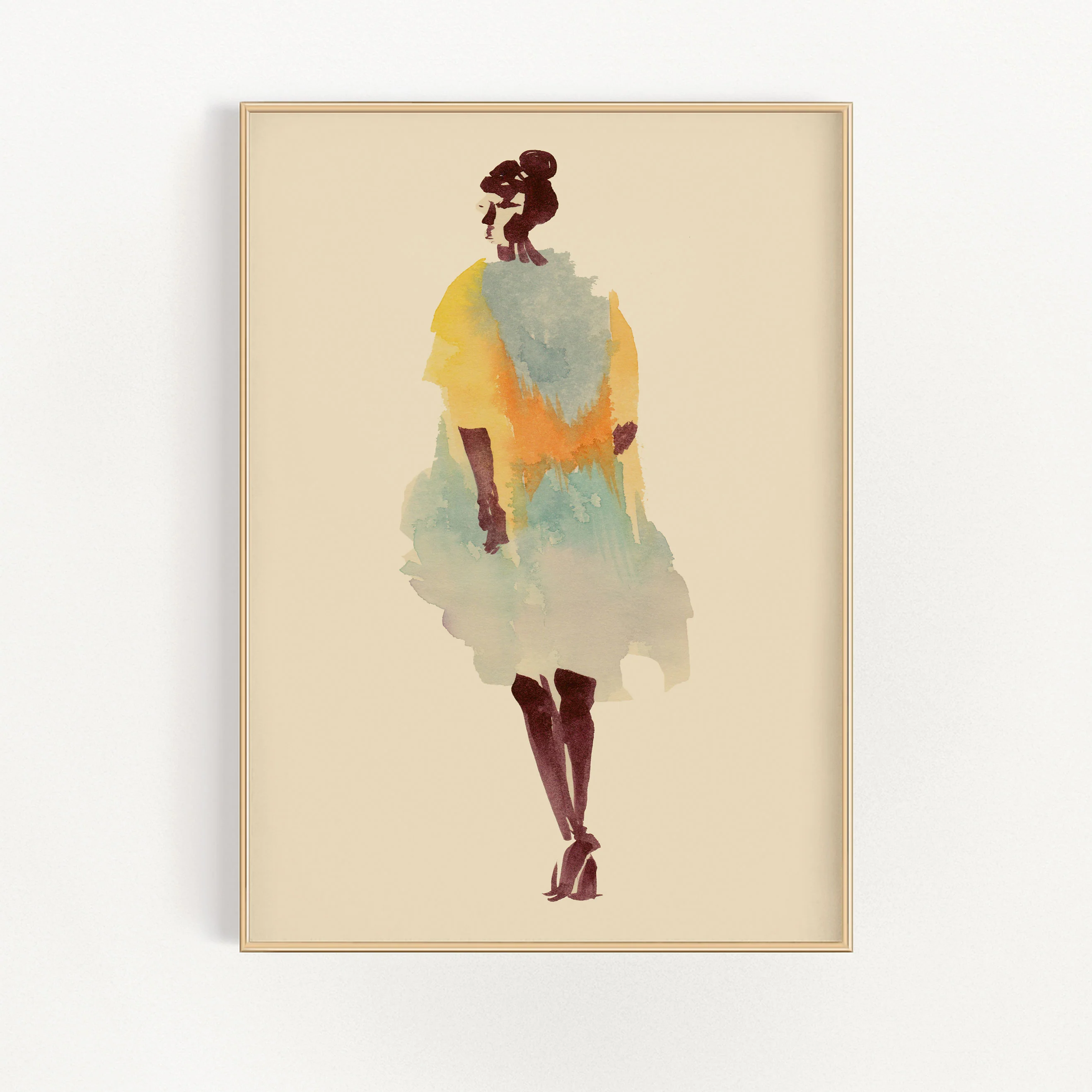 Chiffon Dress Wall Art