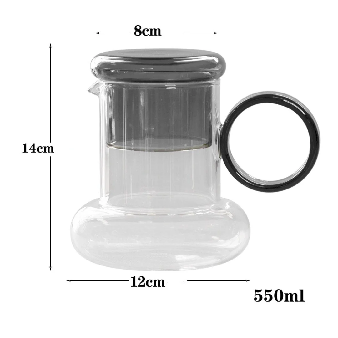 Chubby Glass Teapot - Image 8