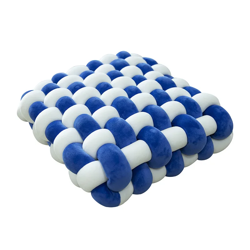 Chunky Woven Knot Cushion - Image 10