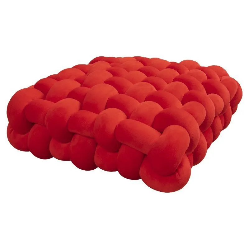 Chunky Woven Knot Cushion - Image 13