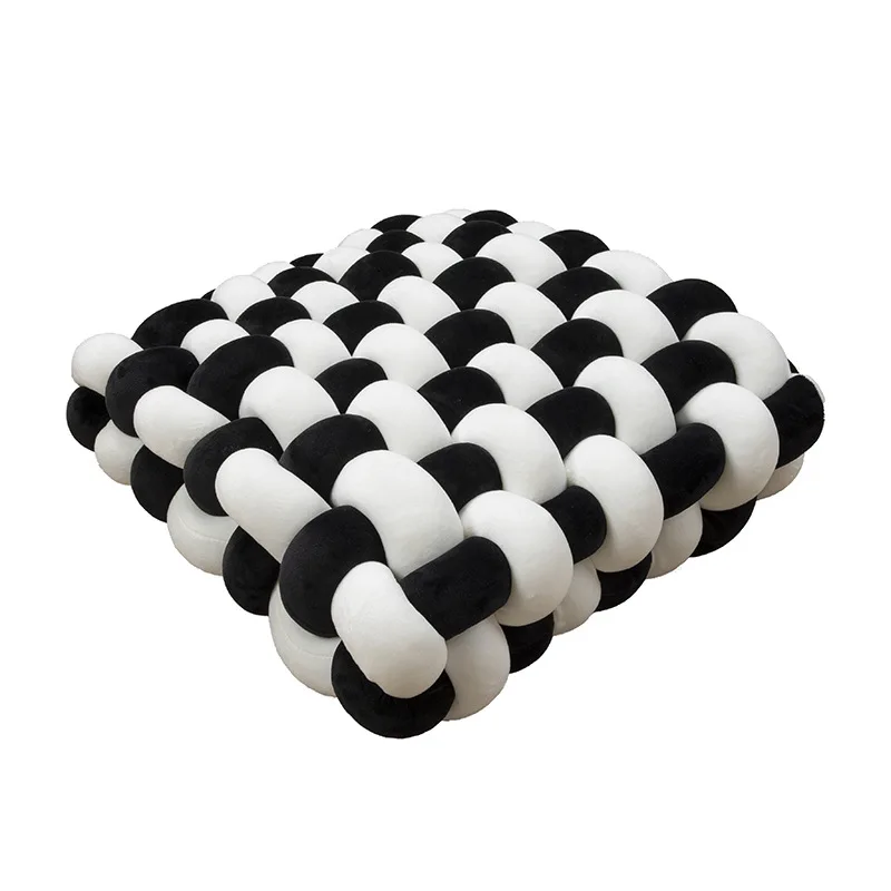 Chunky Woven Knot Cushion - Image 15