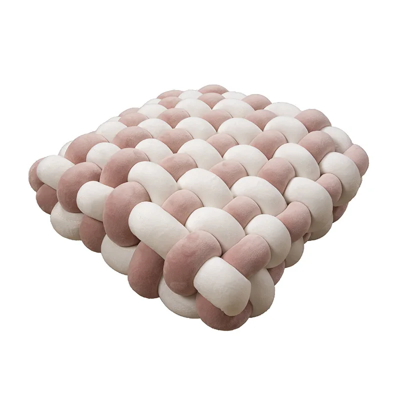 Chunky Woven Knot Cushion - Image 26