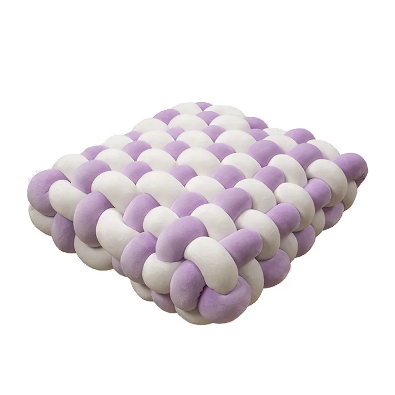 Chunky Woven Knot Cushion - Image 28