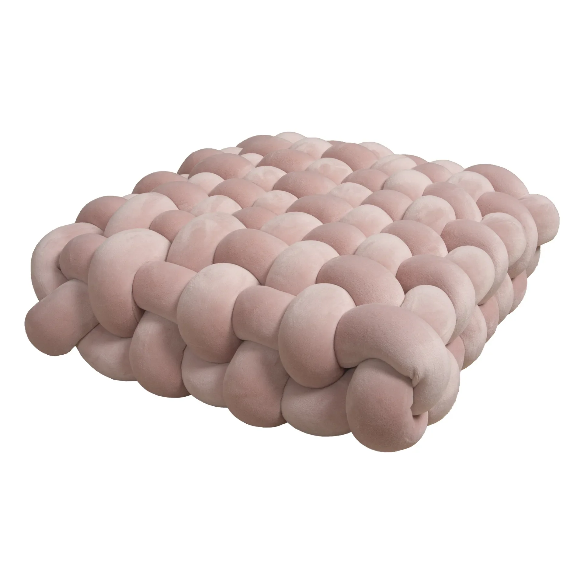 Chunky Woven Knot Cushion - Image 7