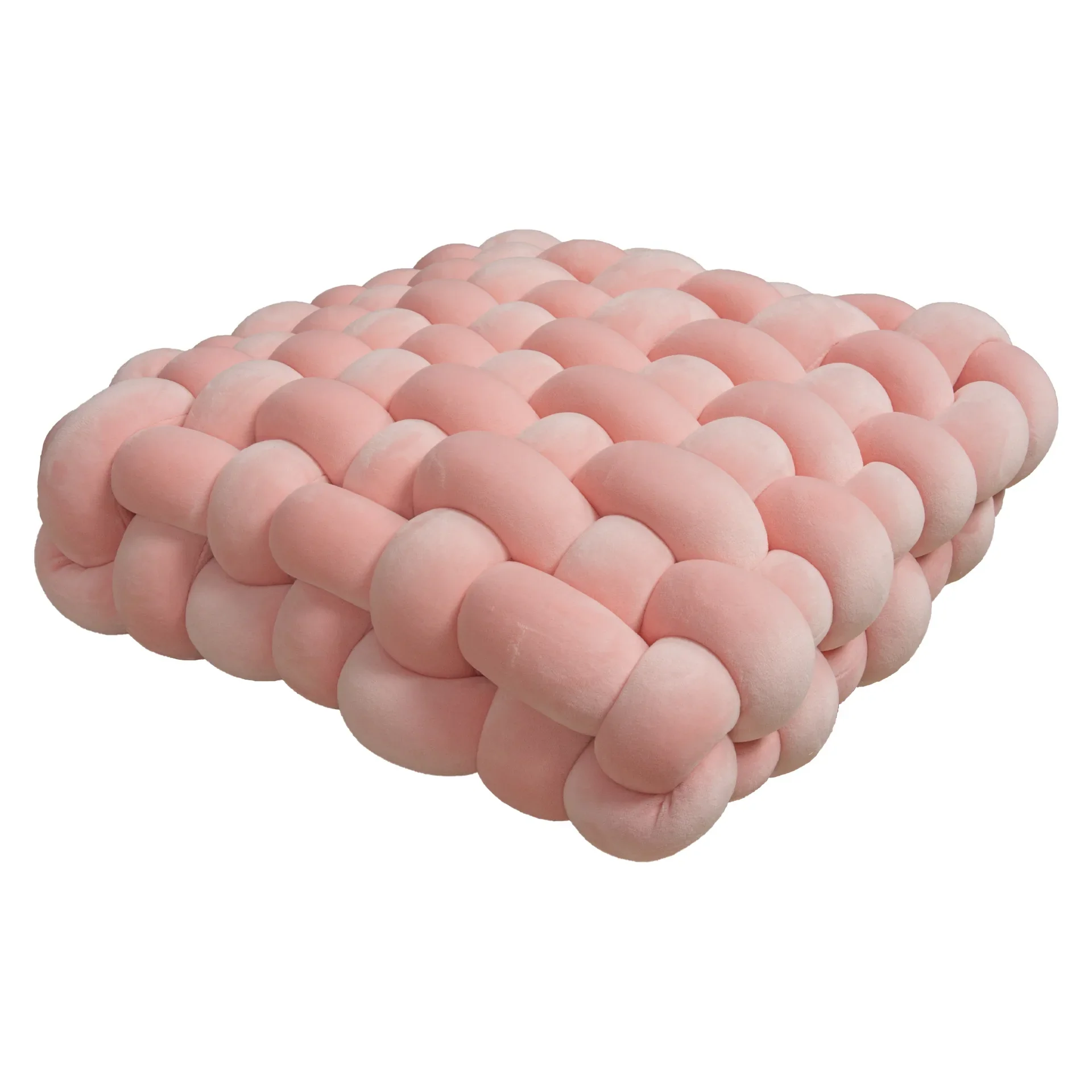 Chunky Woven Knot Cushion - Image 8