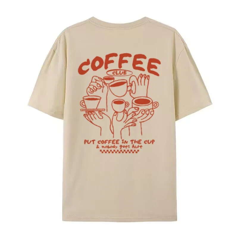 Coffee Time T-Shirt – Fun Graphic Tee for Coffee Lovers - Image 3
