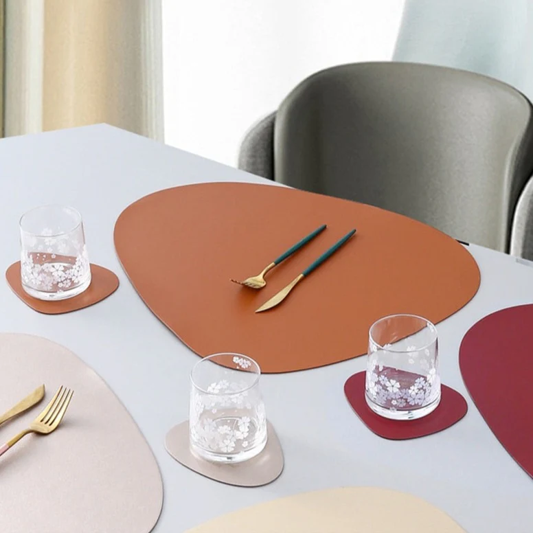 Colorful Pebble Placemat Set - Image 7