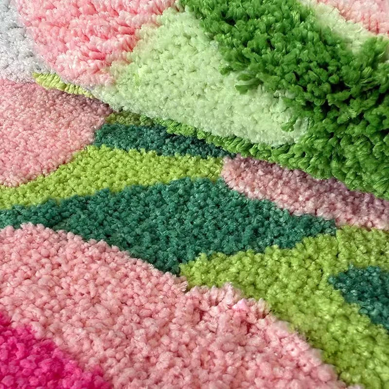 Colorful Tufted Tulip Rug - Image 3