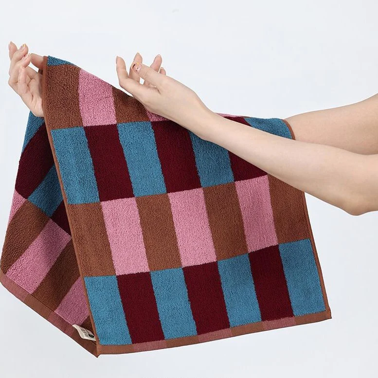 Colour Block Towels - Small Tile - Image 5