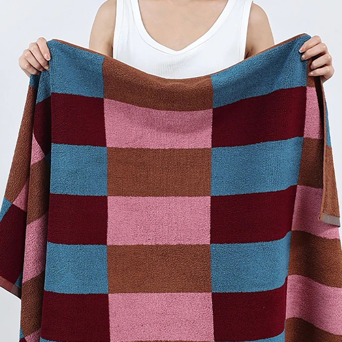 Colour Block Towels - Small Tile - Image 6