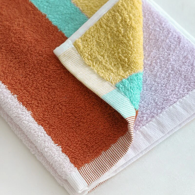 Colour Block Towels - Stripe Tile - Image 8