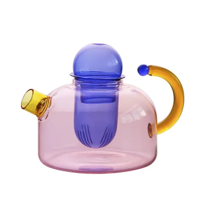 Coloured Glass Teaware - Image 10